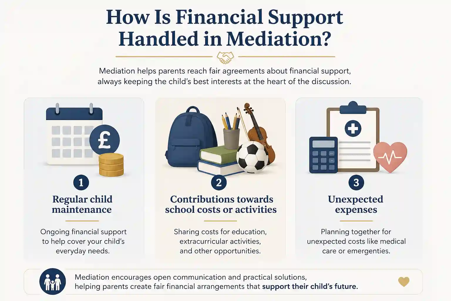 How Is Financial Support Handled in Mediation Pontypridd