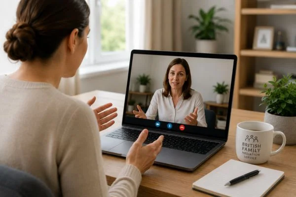 Image of online mediation Pontypridd book in NOW